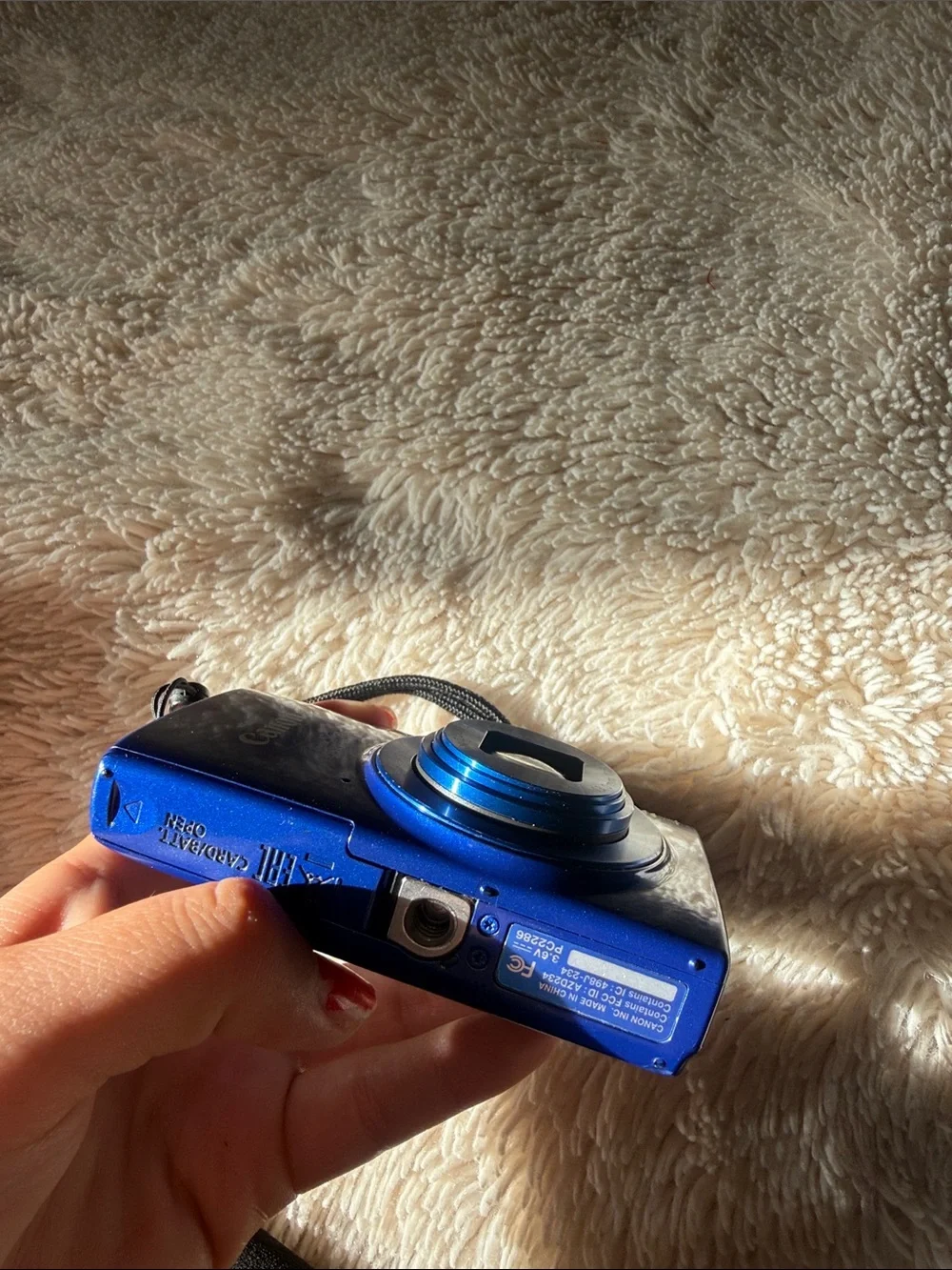 Canon PowerShot Compact Digital Camera - Blue